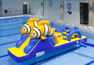 Gonfiabile Acquatico Percorso Pesciolino