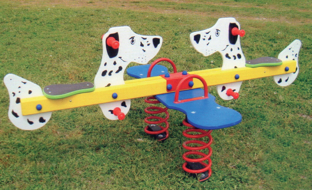 Giochi per esterno Dondolo doppio dalmata Festopolis FEGE 1411