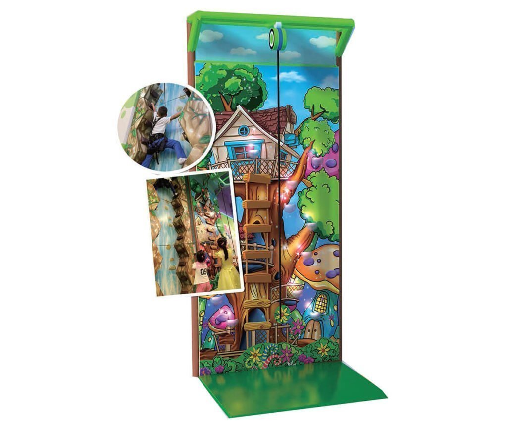 Playground uso interno Arrampicata Foresta incantata FEPI-052
