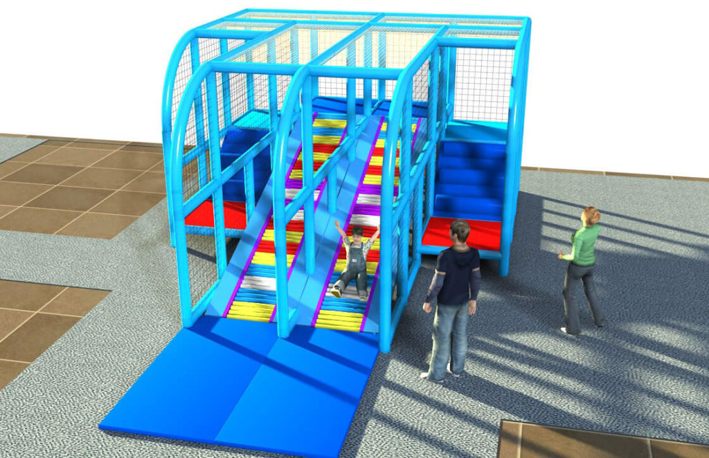 Playground uso interno Scivolo a rulli Festopolis FEPI-056 1