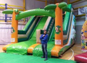 Scivolo Gonfiabile Banana Joe