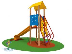 Torretta Con Scivolo Per Bambini