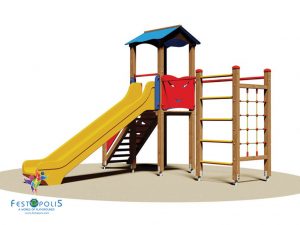 Gioco In Legno Per Esterno Villaggio