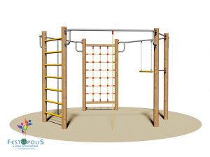 Fitness Palestra Esagonale Multifunzione
