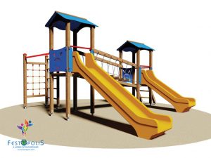 Gioco In Legno Per Esterno Villaggio