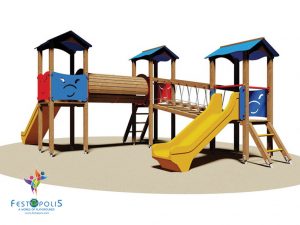 Gioco In Legno Per Esterno Villaggio