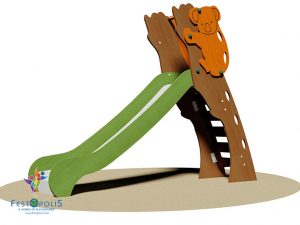 Gioco In Legno Per Esterno Scivolo In Legno E Acciaio Inox