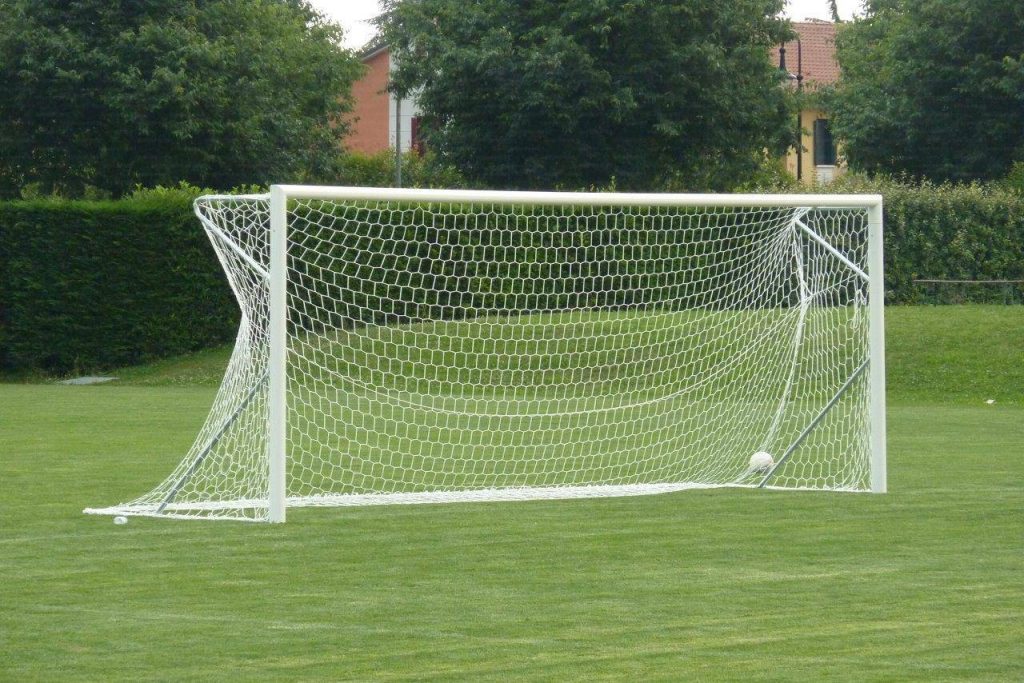 Coppia porte da calcio regolamentari