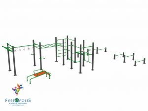 Palestra Da Esterno Calisthenics Titanium