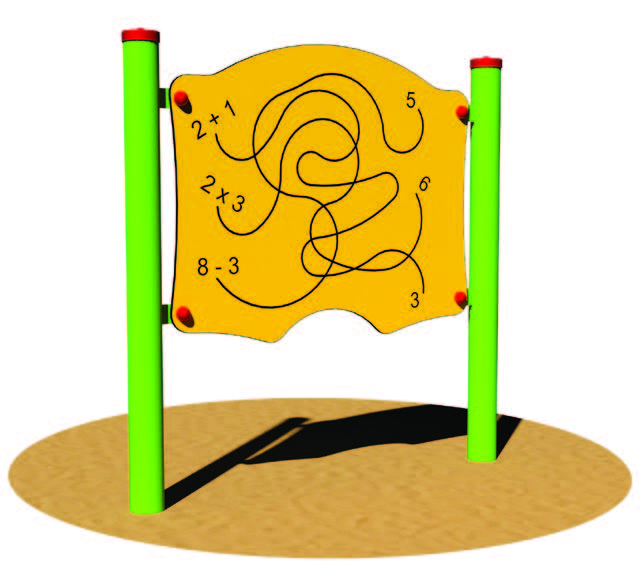 Pannello sensoriale matematica