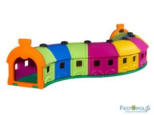 Locomotive Toy Set 8 vagoni
